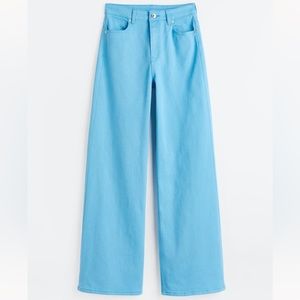H&M Divided Wide Leg Twill Pants